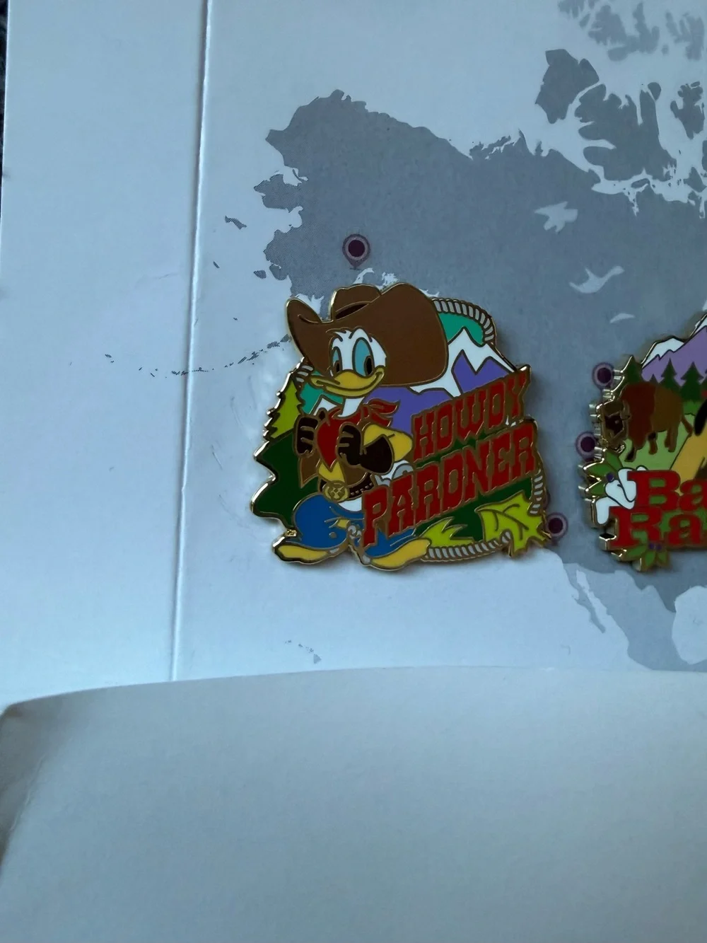 Adventures by Disney 7- pin set- Canadian Rockies tour 2024, new and unused